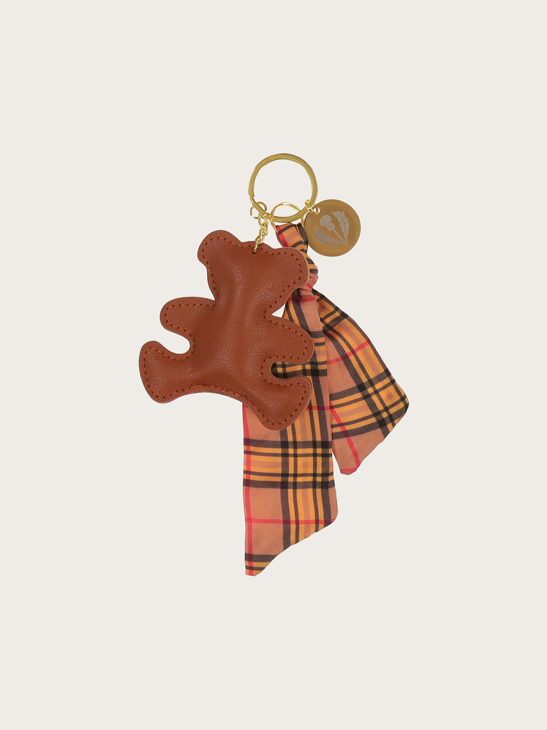 Anhänger mit Bär, FRAAS Plaid Twilly und Distel-Charm