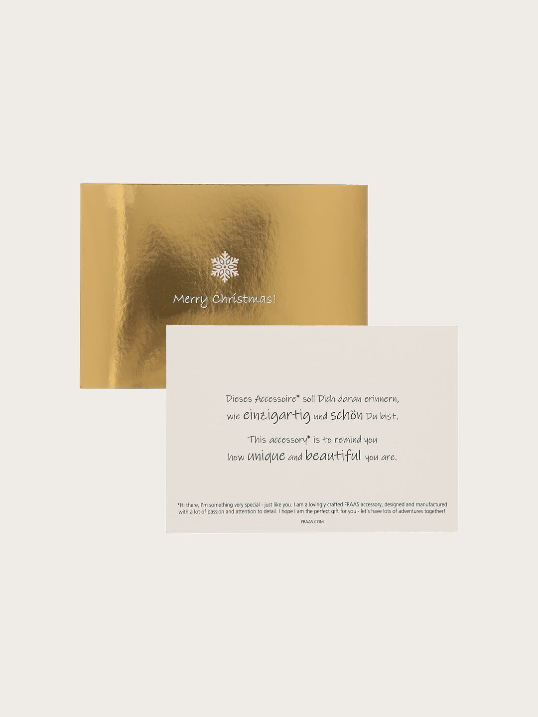Weihnachtliche Geschenktasche mit goldenen Sternen