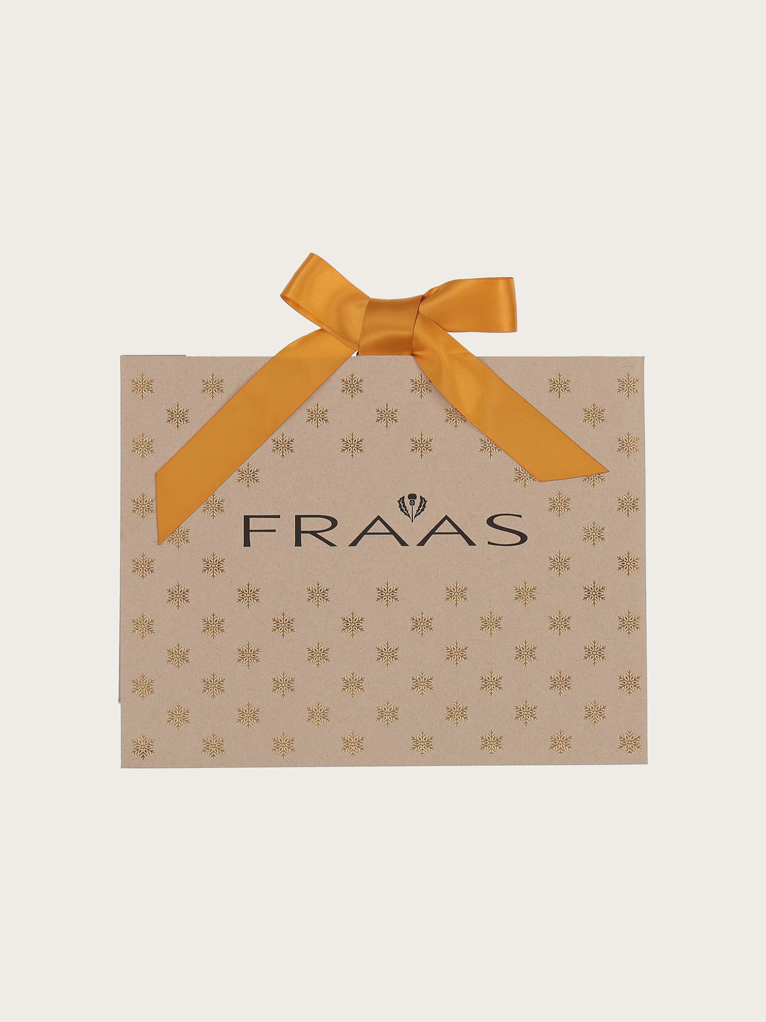Weihnachtliche Geschenktasche mit goldenen Sternen