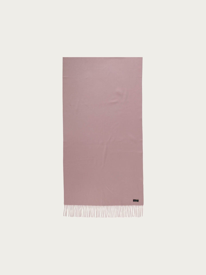 Breiter einfarbiger Cashmink Schal, 56 cm