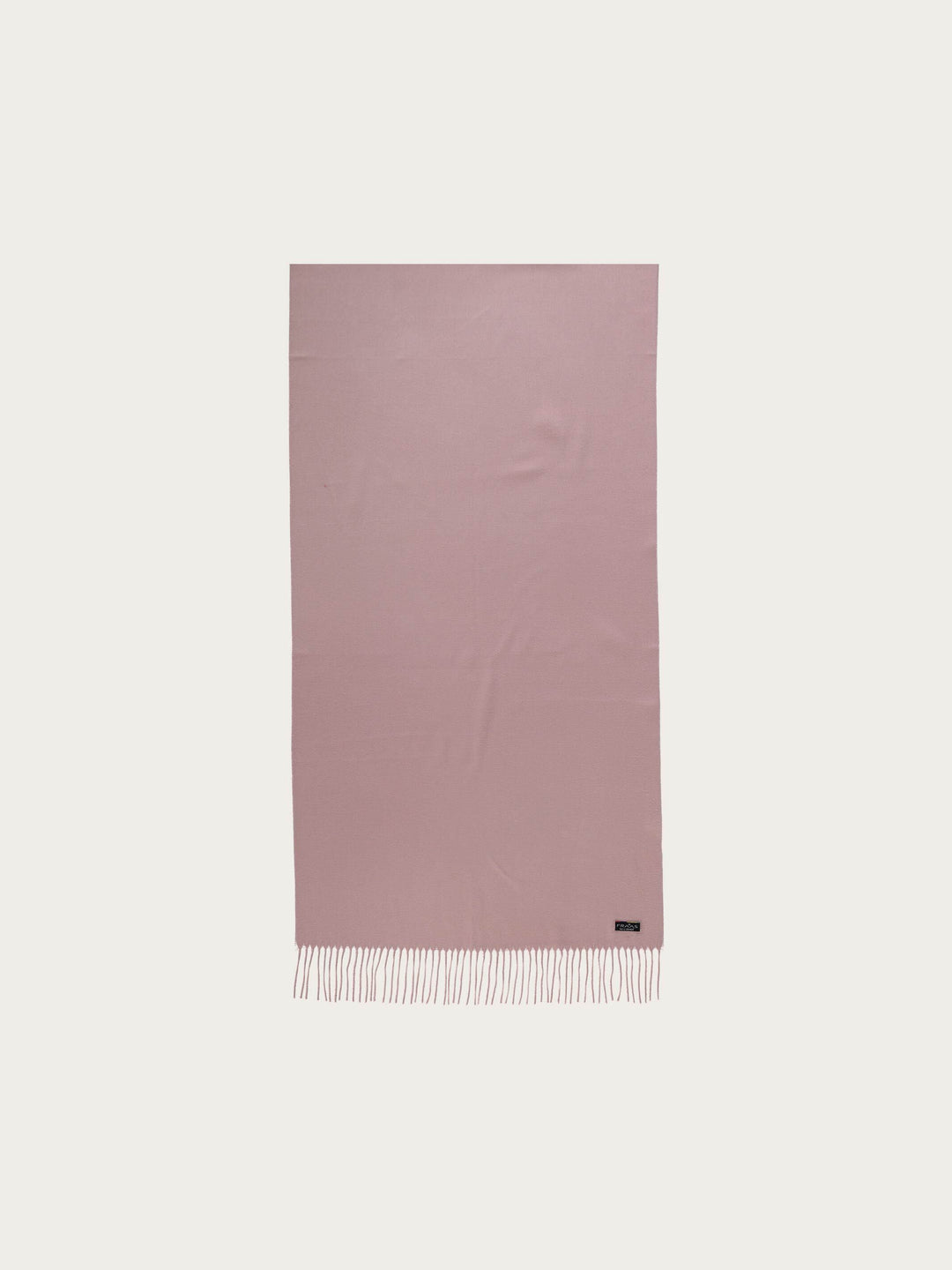 Breiter einfarbiger Cashmink Schal, 56 cm