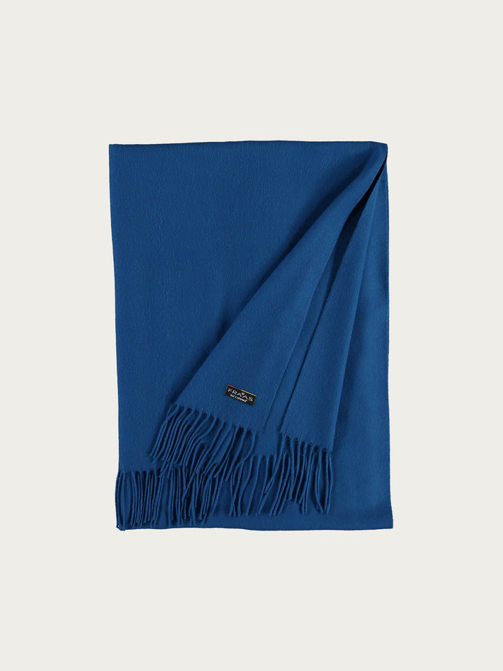 Breiter einfarbiger Cashmink Schal, 56 cm