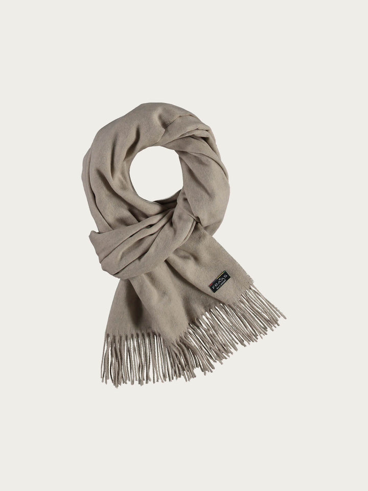 Breiter einfarbiger Cashmink Schal