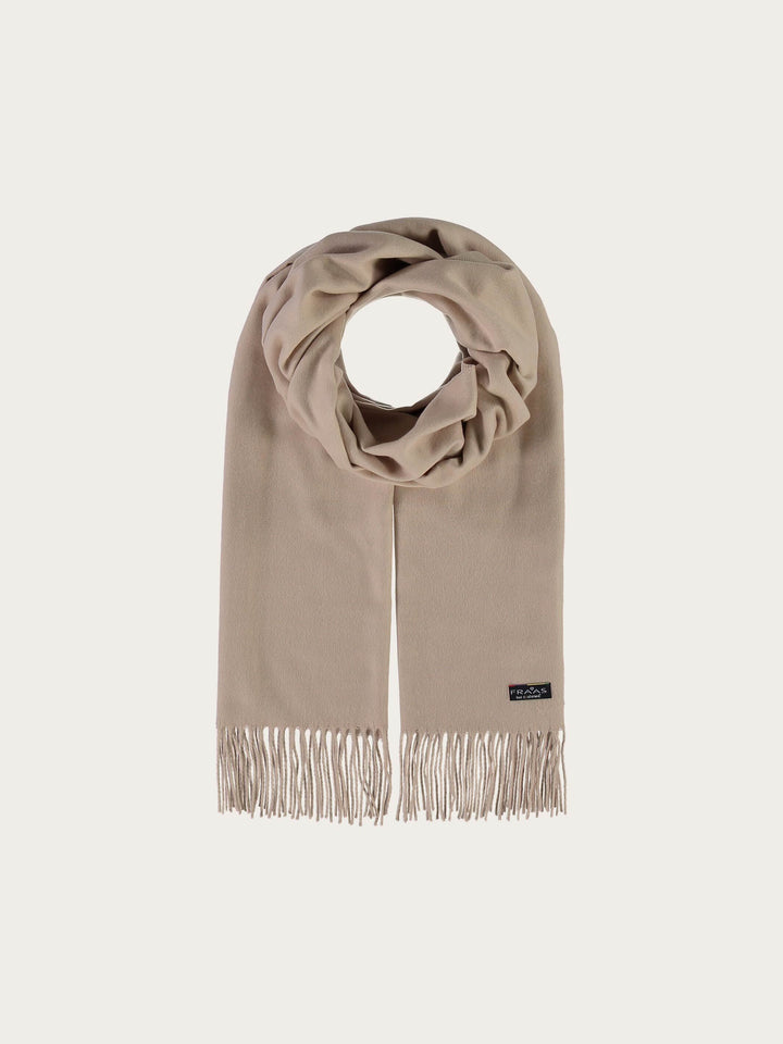 Breiter einfarbiger Cashmink Schal