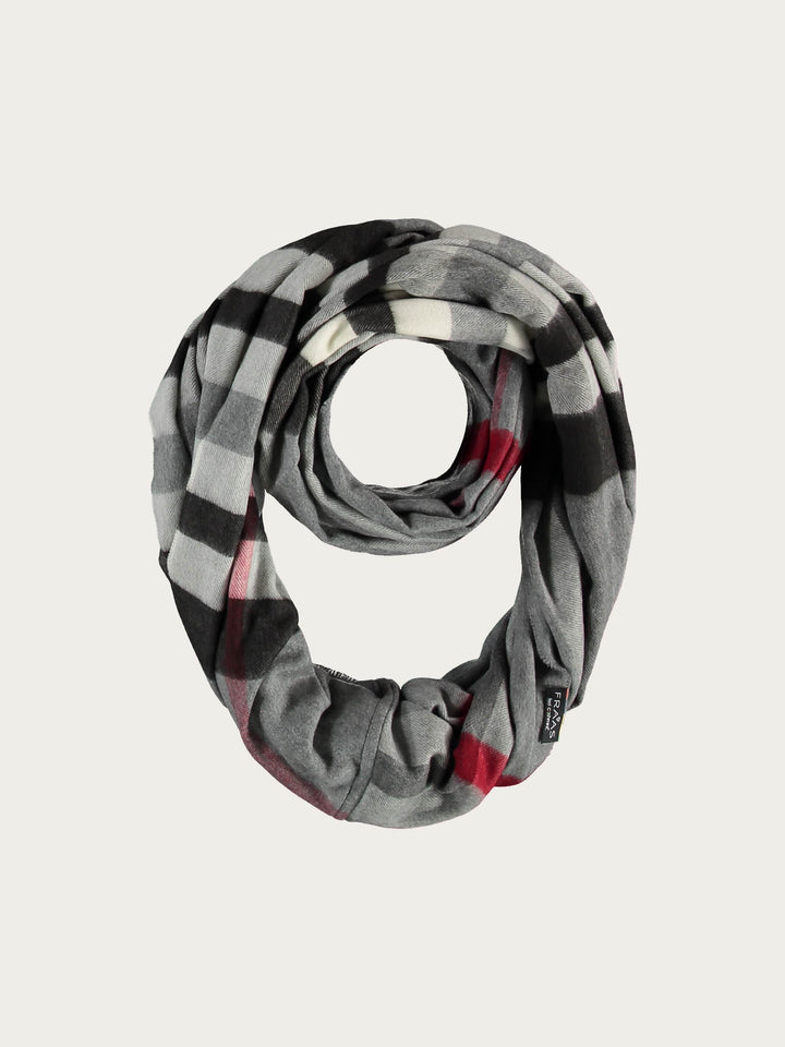 Cashmink-Loop mit FRAAS Plaid Karo
