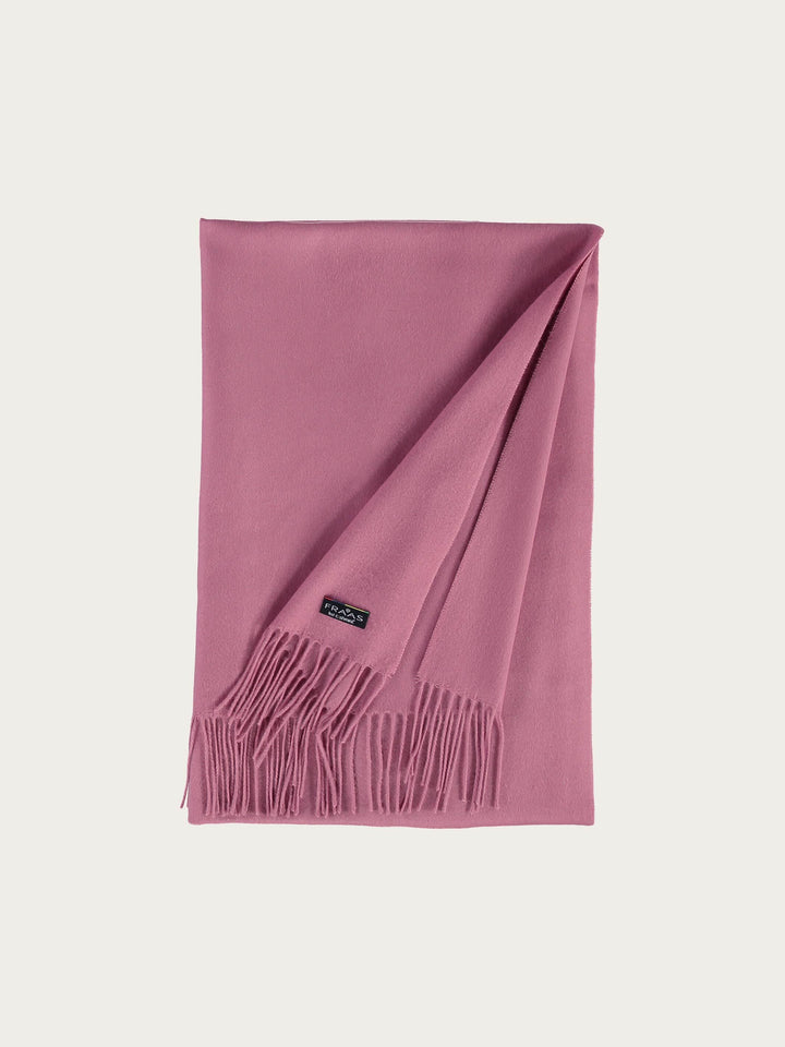 Breiter einfarbiger Cashmink Schal