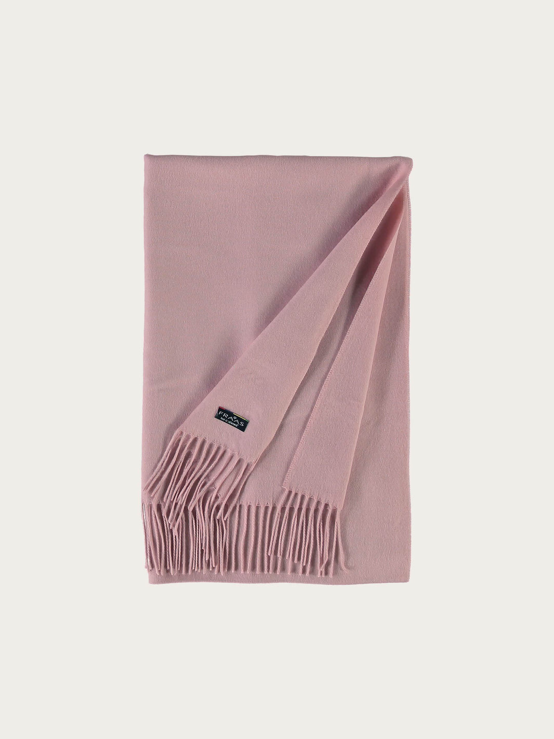 Breiter einfarbiger Cashmink Schal, 56 cm