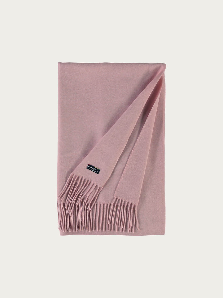 Breiter einfarbiger Cashmink Schal, 56 cm