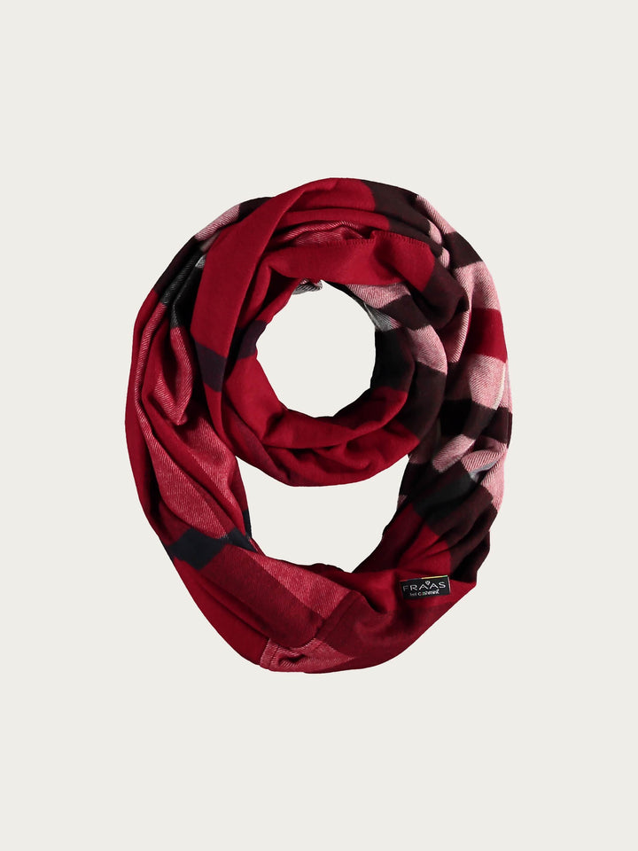 Cashmink-Loop mit FRAAS Plaid Karo