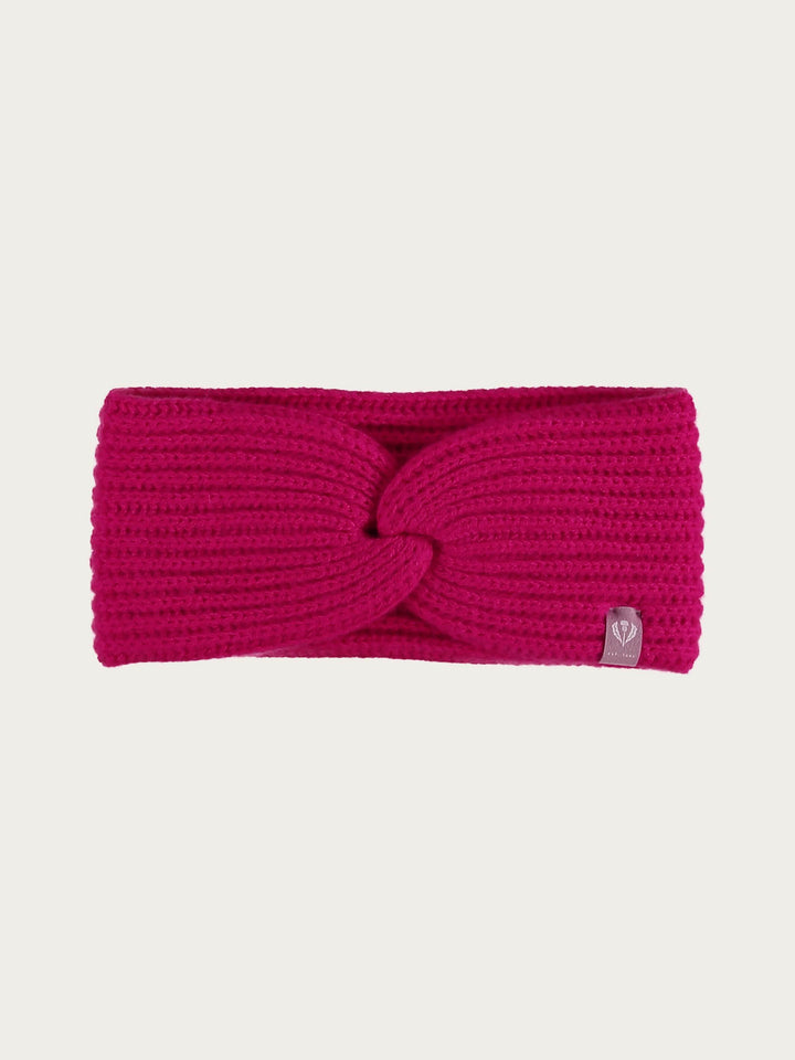 Grobstrick-Stirnband aus reinem Kaschmir