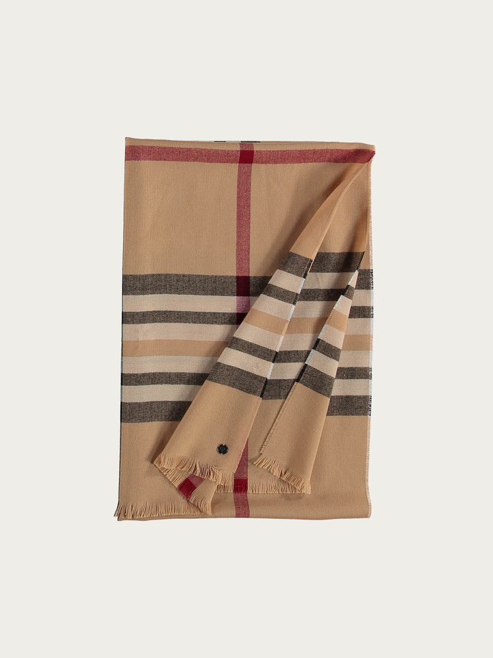 Stola mit FRAAS Plaid - Made in Germany