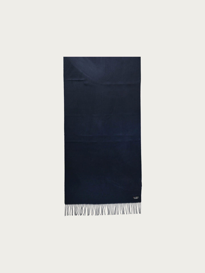 Breiter einfarbiger Cashmink Schal, 56 cm
