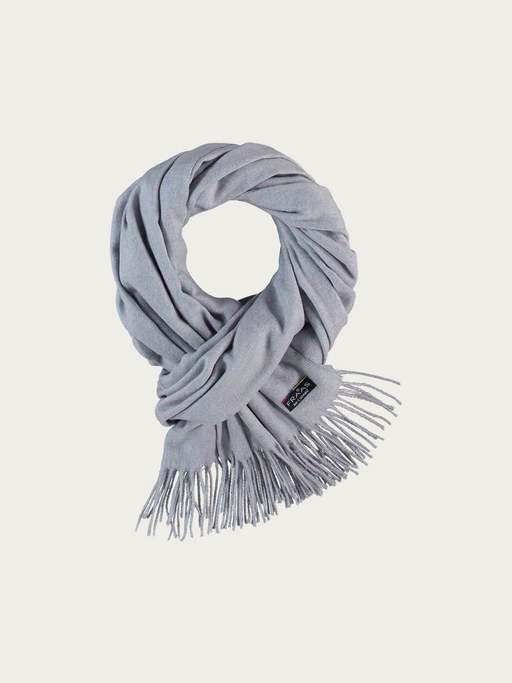 Breiter einfarbiger Cashmink Schal, 56 cm