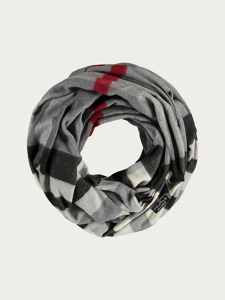Cashmink-Loop mit FRAAS Plaid Karo