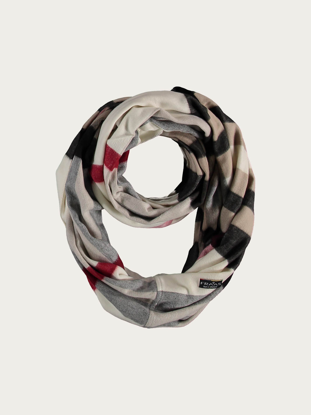 Cashmink-Loop mit FRAAS Plaid Karo