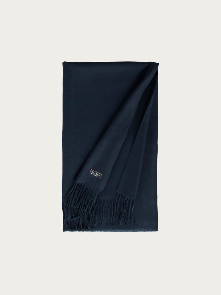 Breiter einfarbiger Cashmink Schal