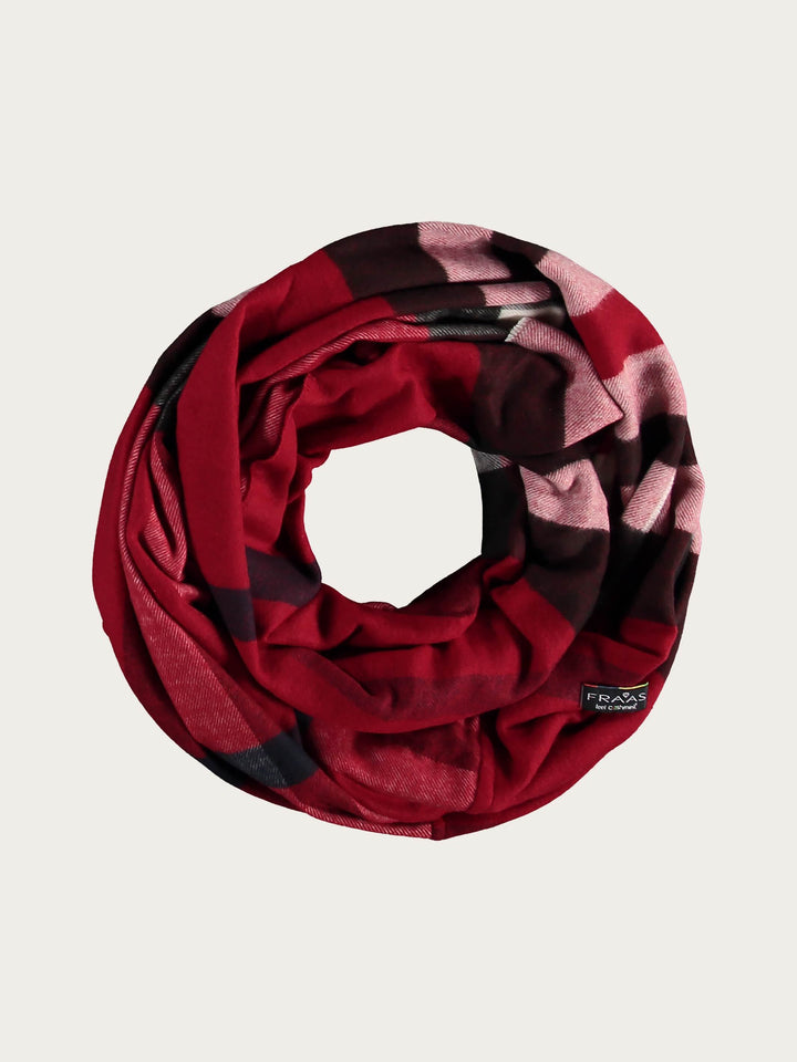 Cashmink-Loop mit FRAAS Plaid Karo