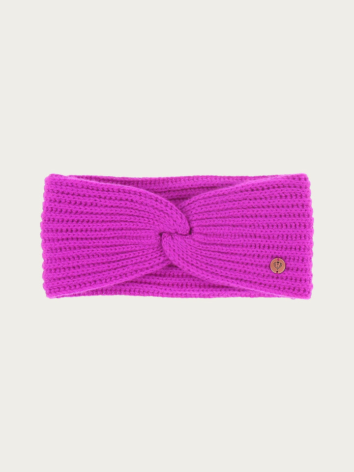 Grobstrick-Stirnband aus reinem Kaschmir