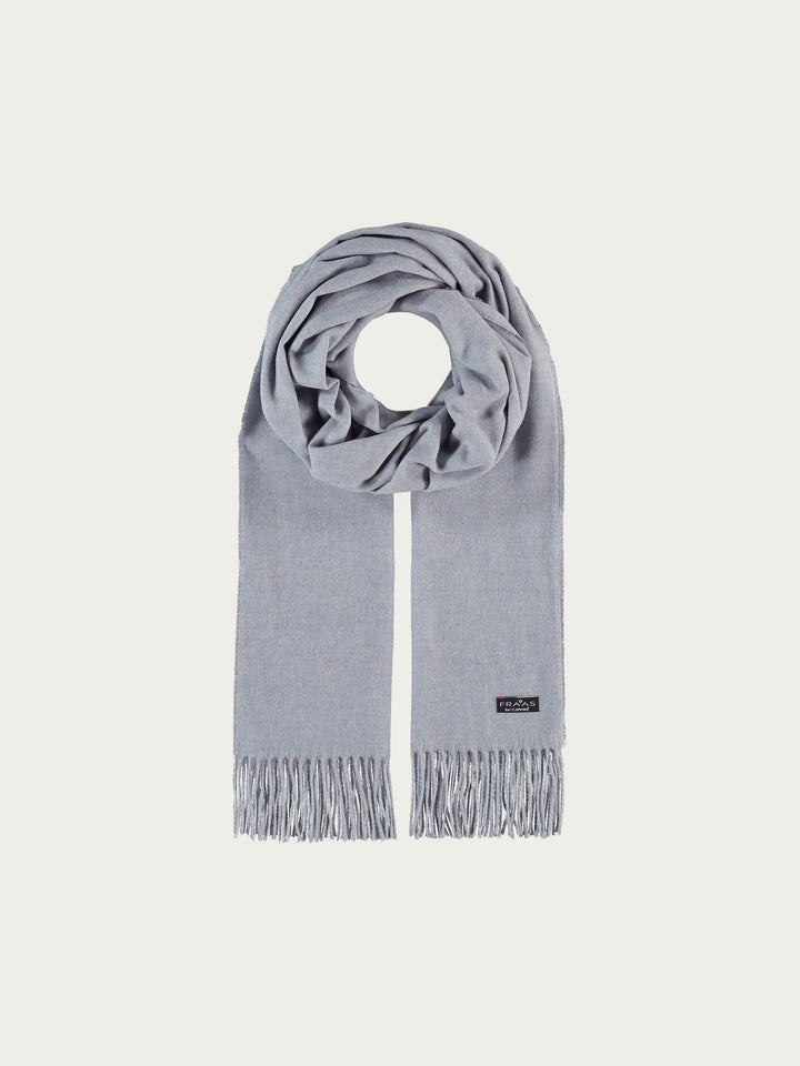 Breiter einfarbiger Cashmink Schal, 56 cm