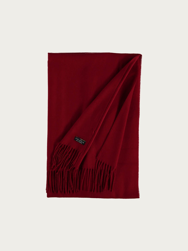 Breiter einfarbiger Cashmink Schal, 56 cm