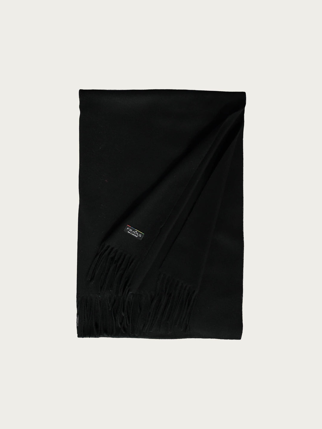 Breiter einfarbiger Cashmink Schal, 56 cm