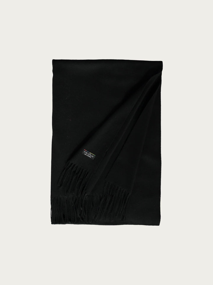 Breiter einfarbiger Cashmink Schal, 56 cm