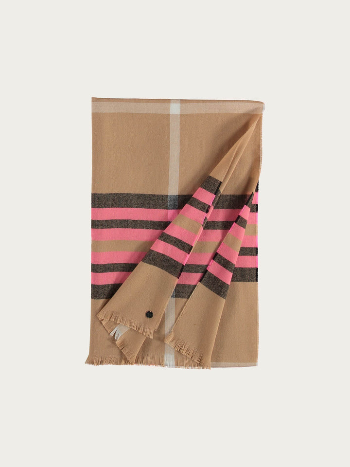 Stola mit FRAAS Plaid - Made in Germany