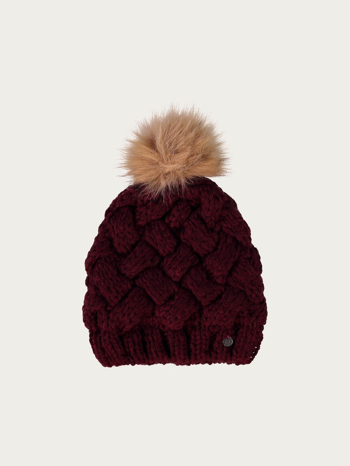 Strickmütze in Wollmischung