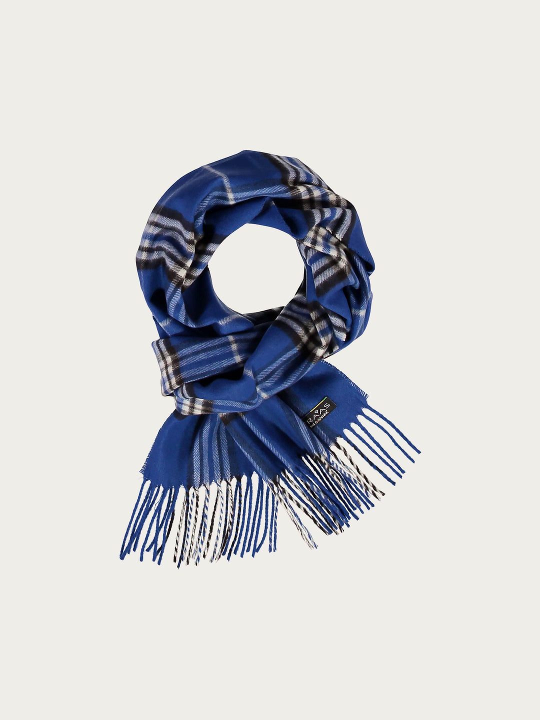 Schmaler Cashmink-Schal mit FRAAS Plaid Karo