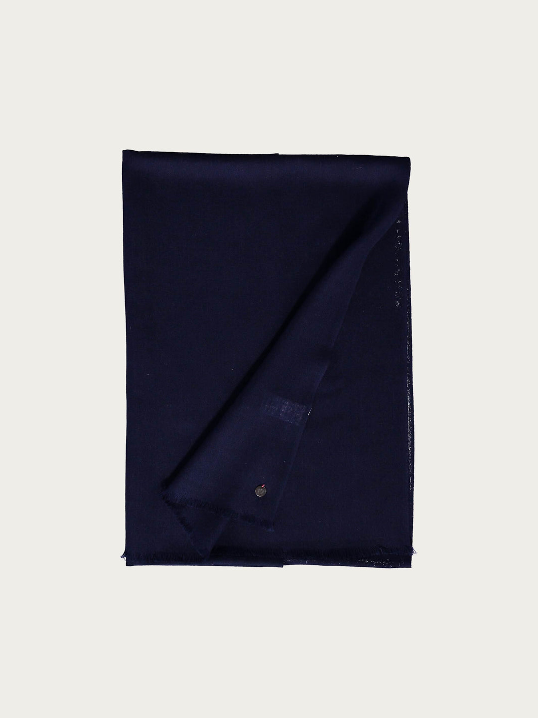 Einfarbiger Schal aus reiner Wolle