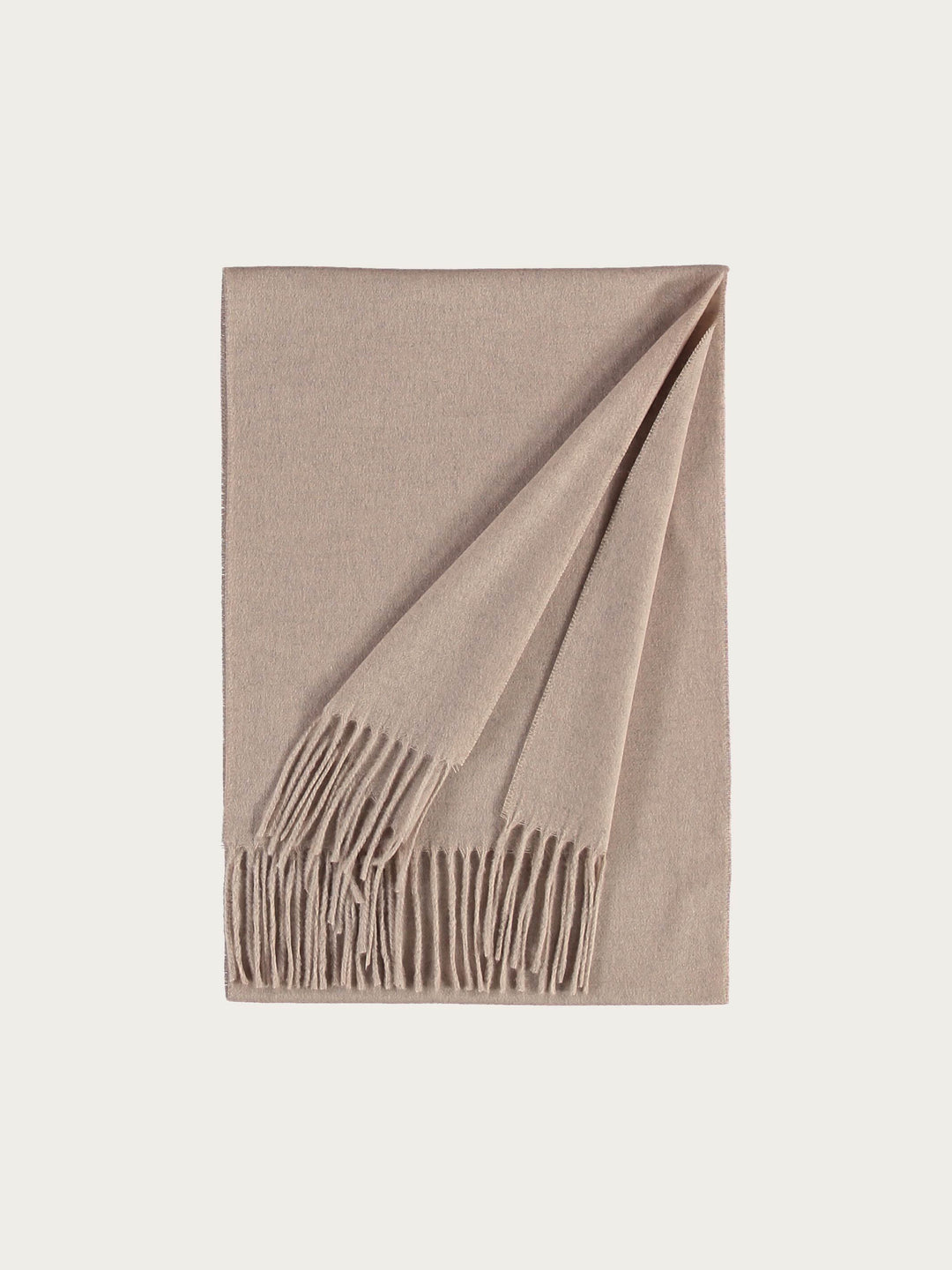 Cashmink-Schal mit Fransen