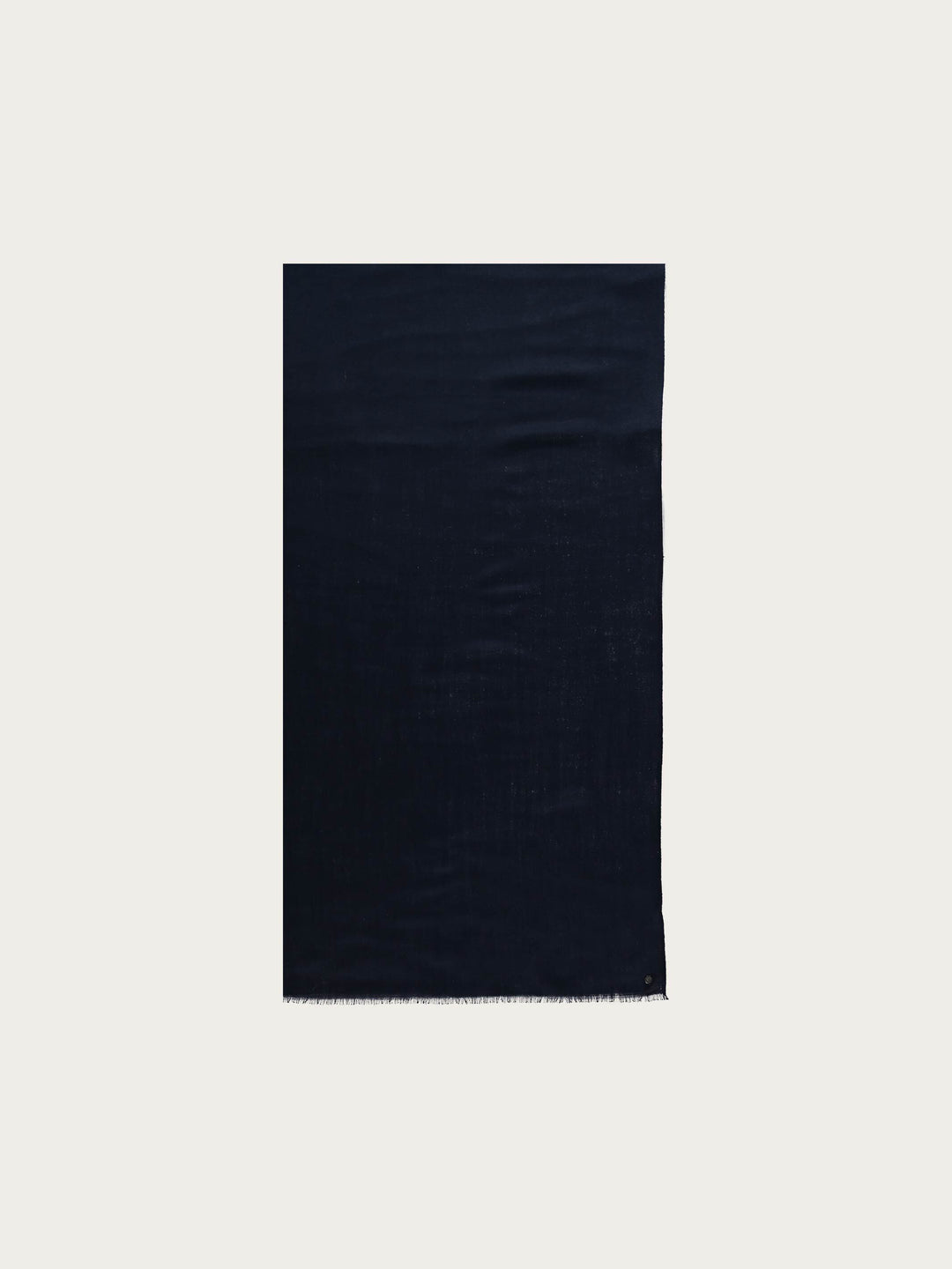 Einfarbiger Schal aus reiner Wolle