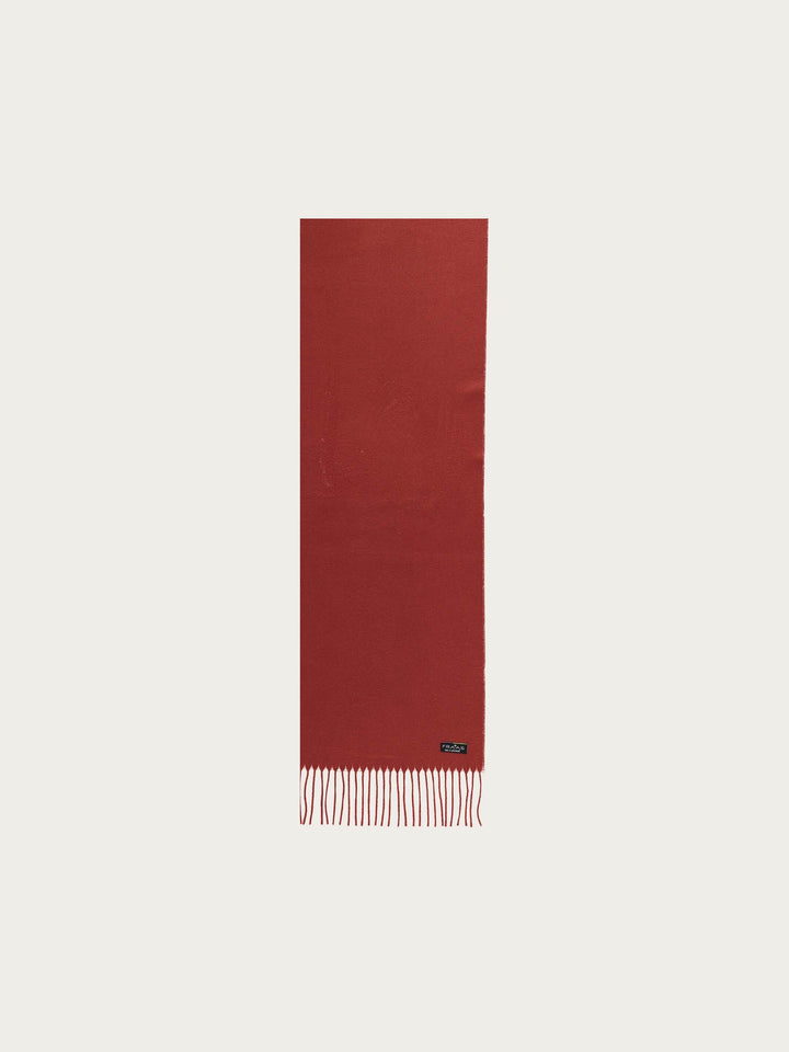 Einfarbiger Cashmink-Schal, 35 cm breit