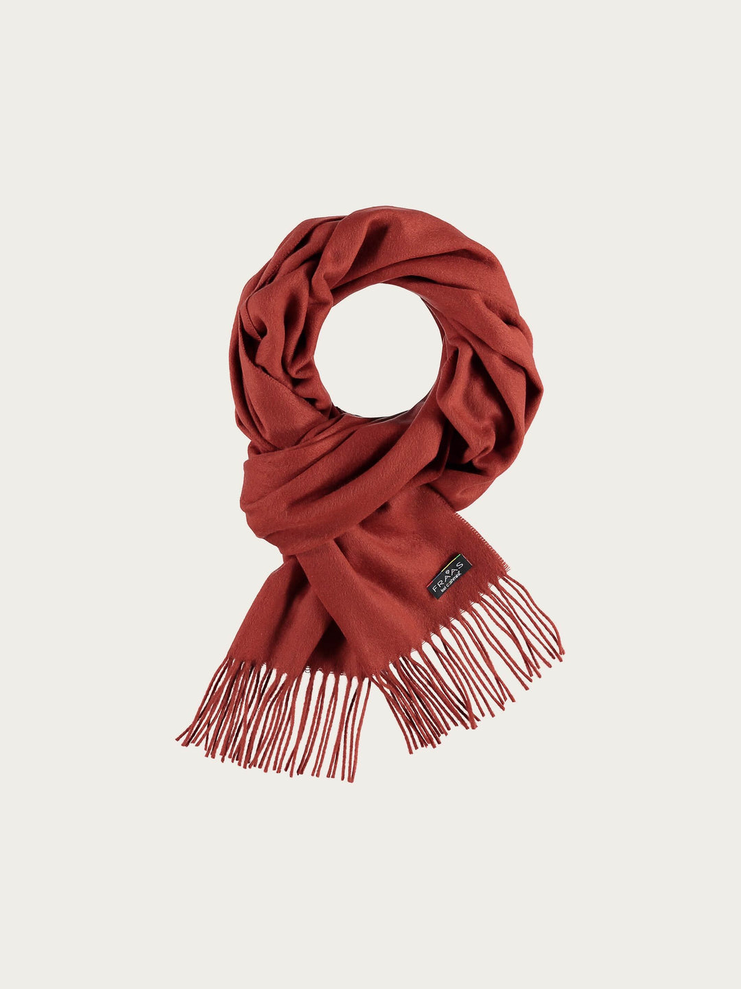 Einfarbiger Cashmink-Schal, 35 cm breit