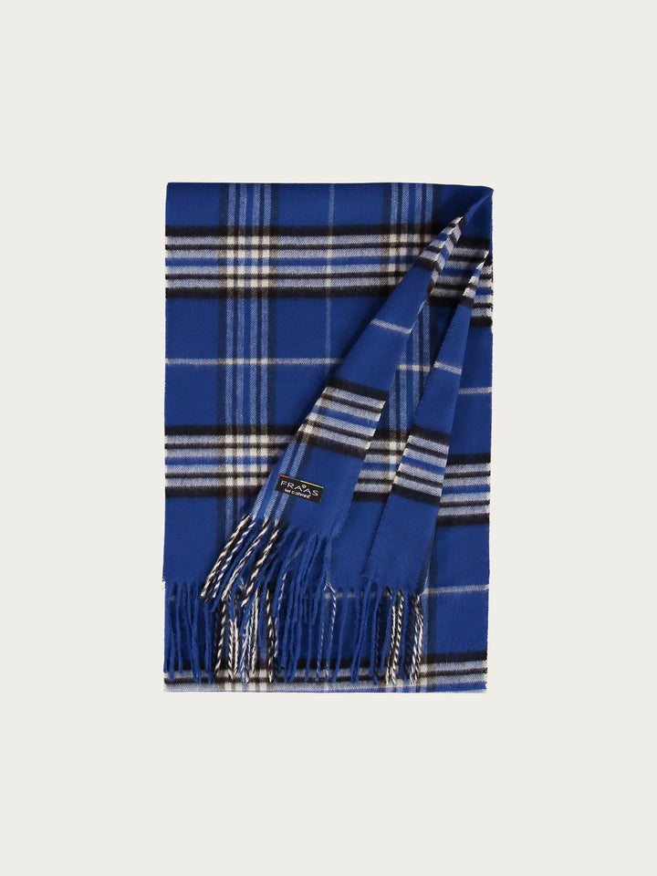 Schmaler Cashmink-Schal mit FRAAS Plaid Karo