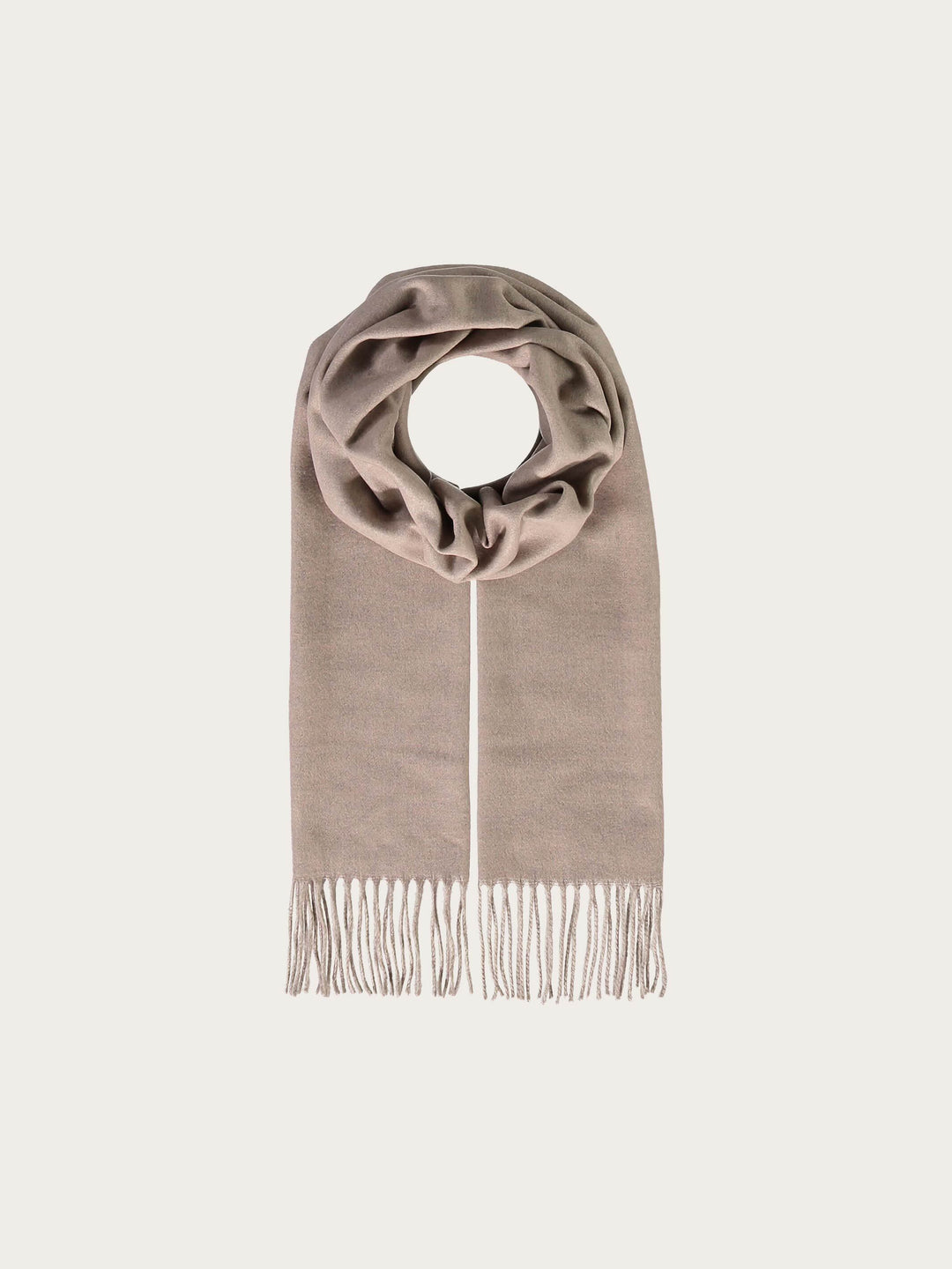 Cashmink-Schal mit Fransen