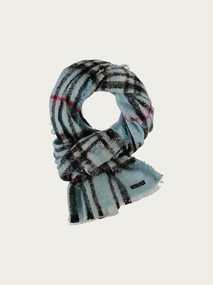Cashmink-Stola mit FRAAS Plaid Karo