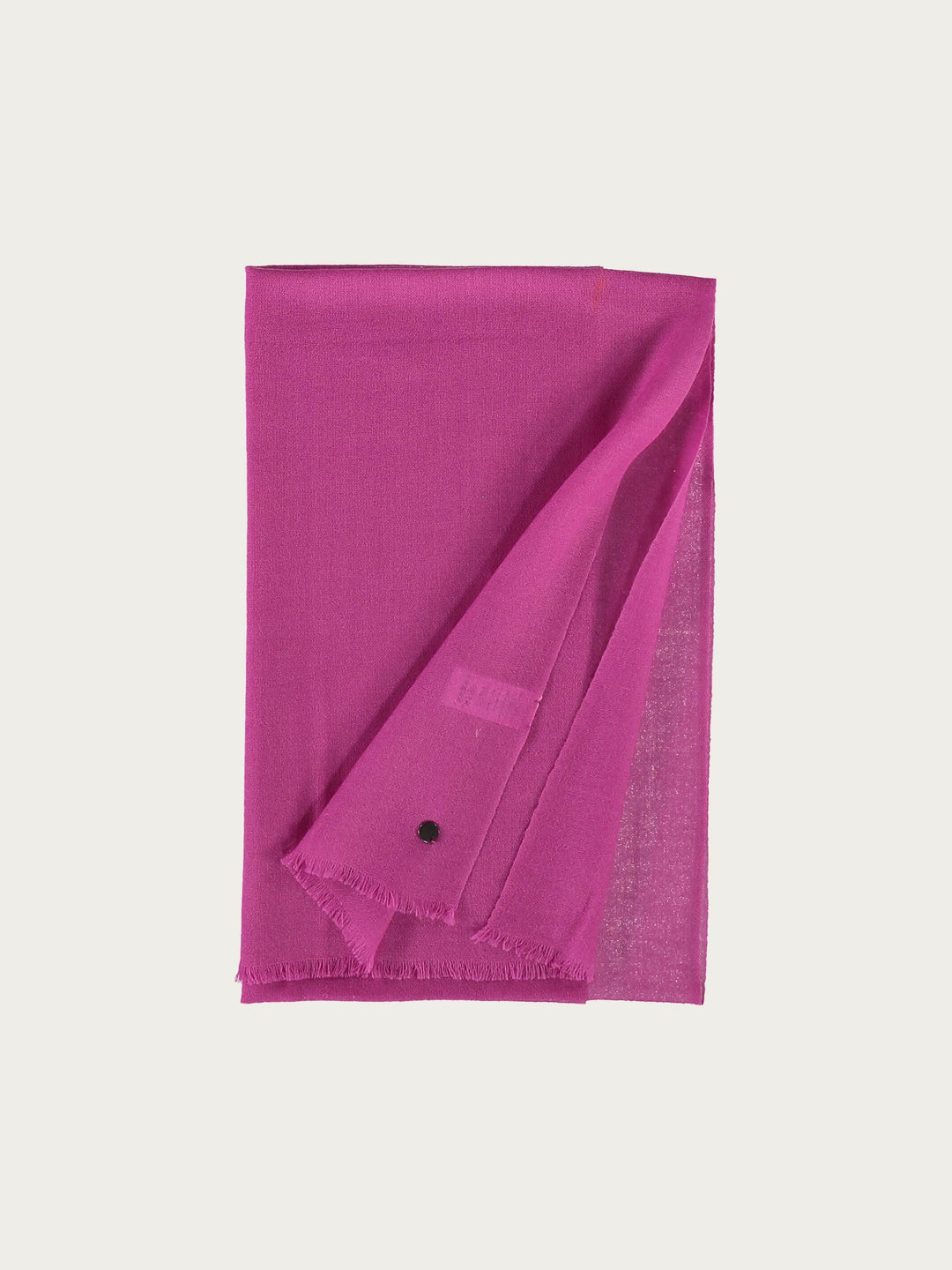 Einfarbiger Schal aus reiner Wolle