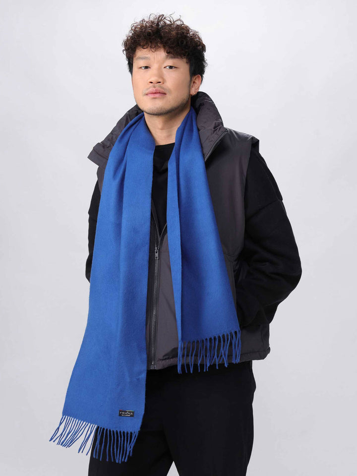 Cashmink-Schal mit Fransen