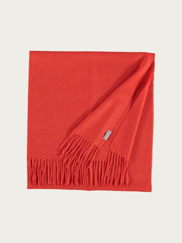 Schal aus reinem Kaschmir mit Fransen