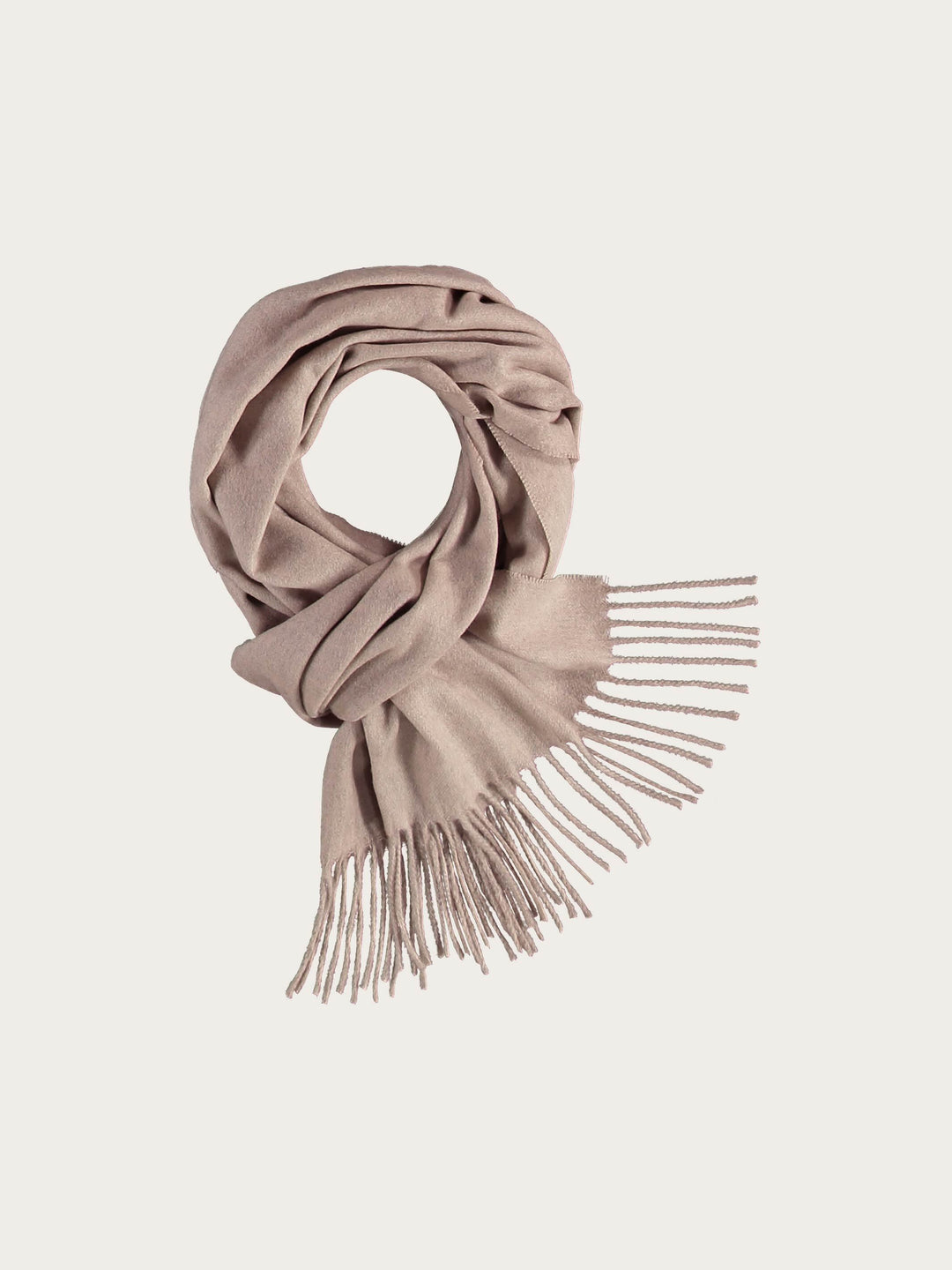 Cashmink-Schal mit Fransen
