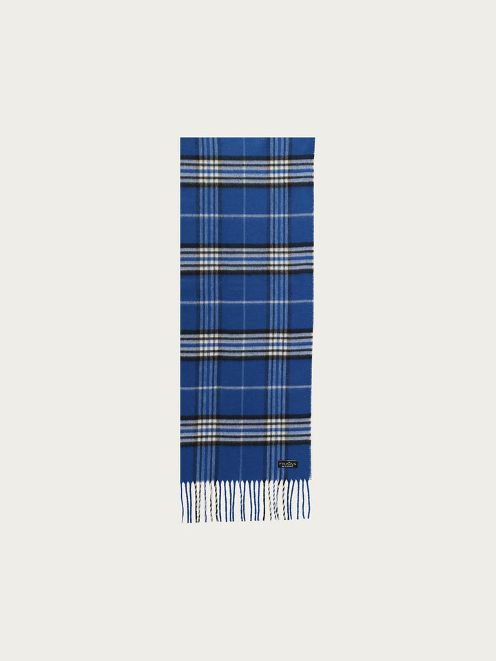 Schmaler Cashmink-Schal mit FRAAS Plaid Karo