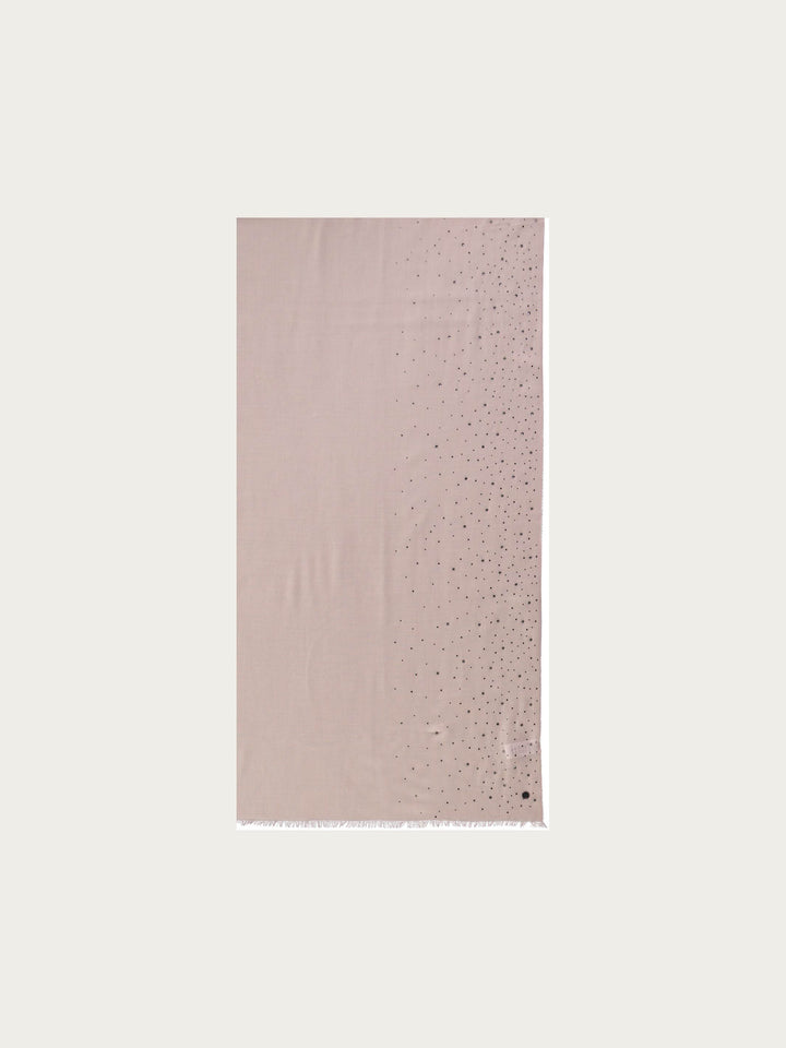 Stola mit Strass in Kaschmirmischung