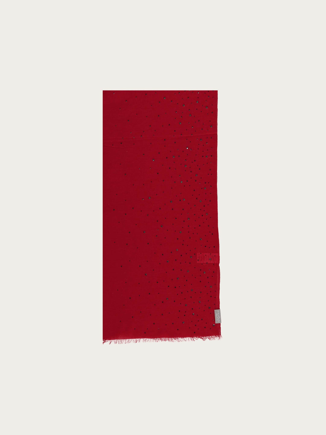 Stola mit Strass in Kaschmirmischung