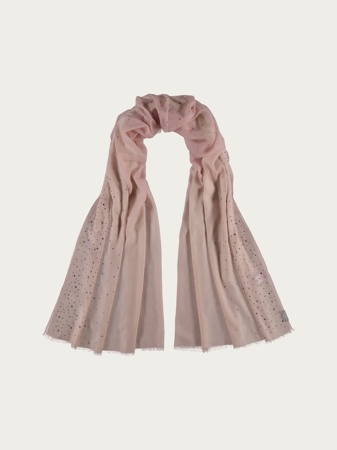 Stola mit Strass in Kaschmirmischung