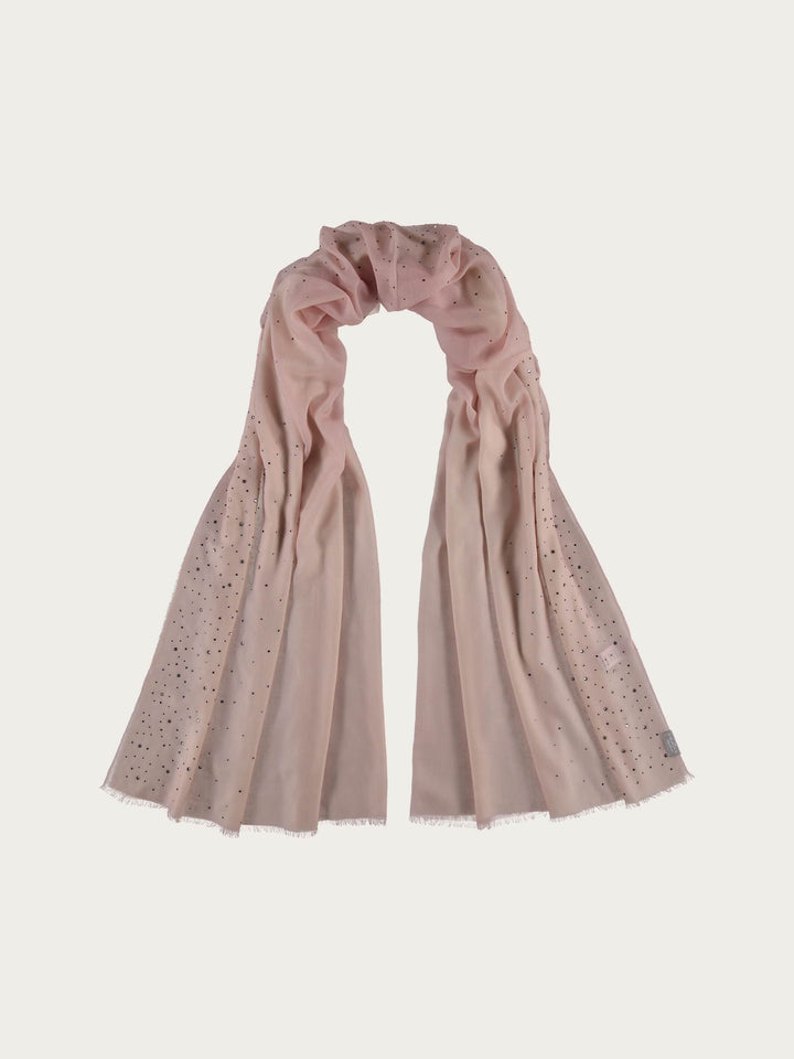 Stola mit Strass in Kaschmirmischung