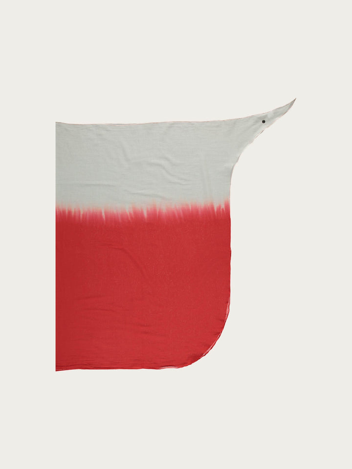 Pareo mit Ombré-Effekt aus reiner Baumwolle