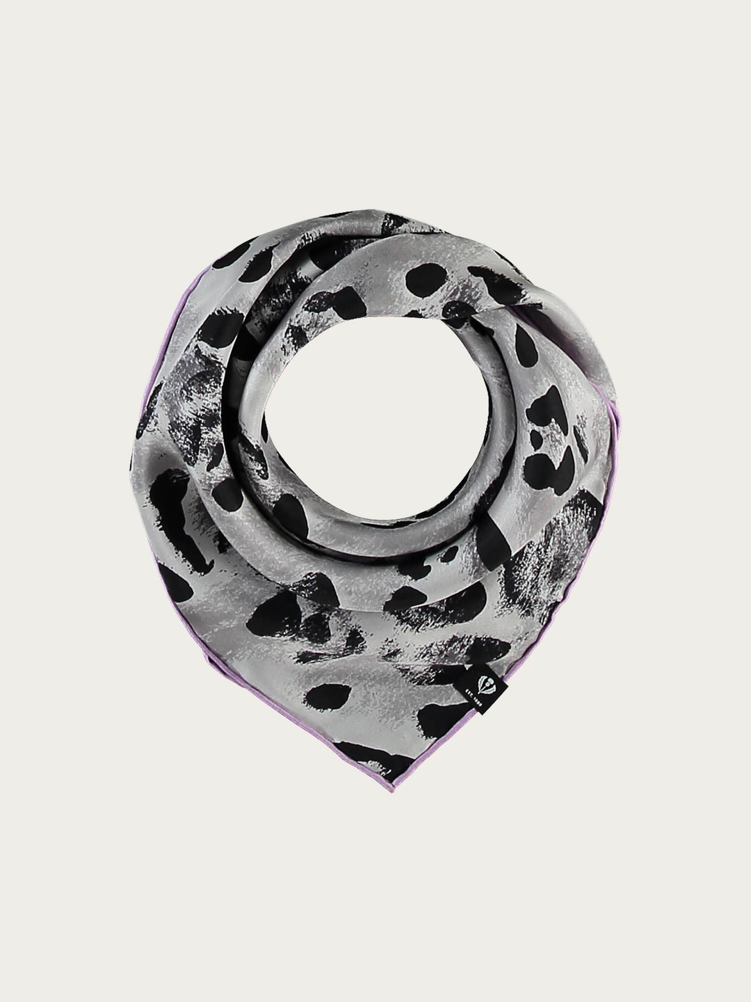 Nickituch aus reiner Seide mit Animal Print