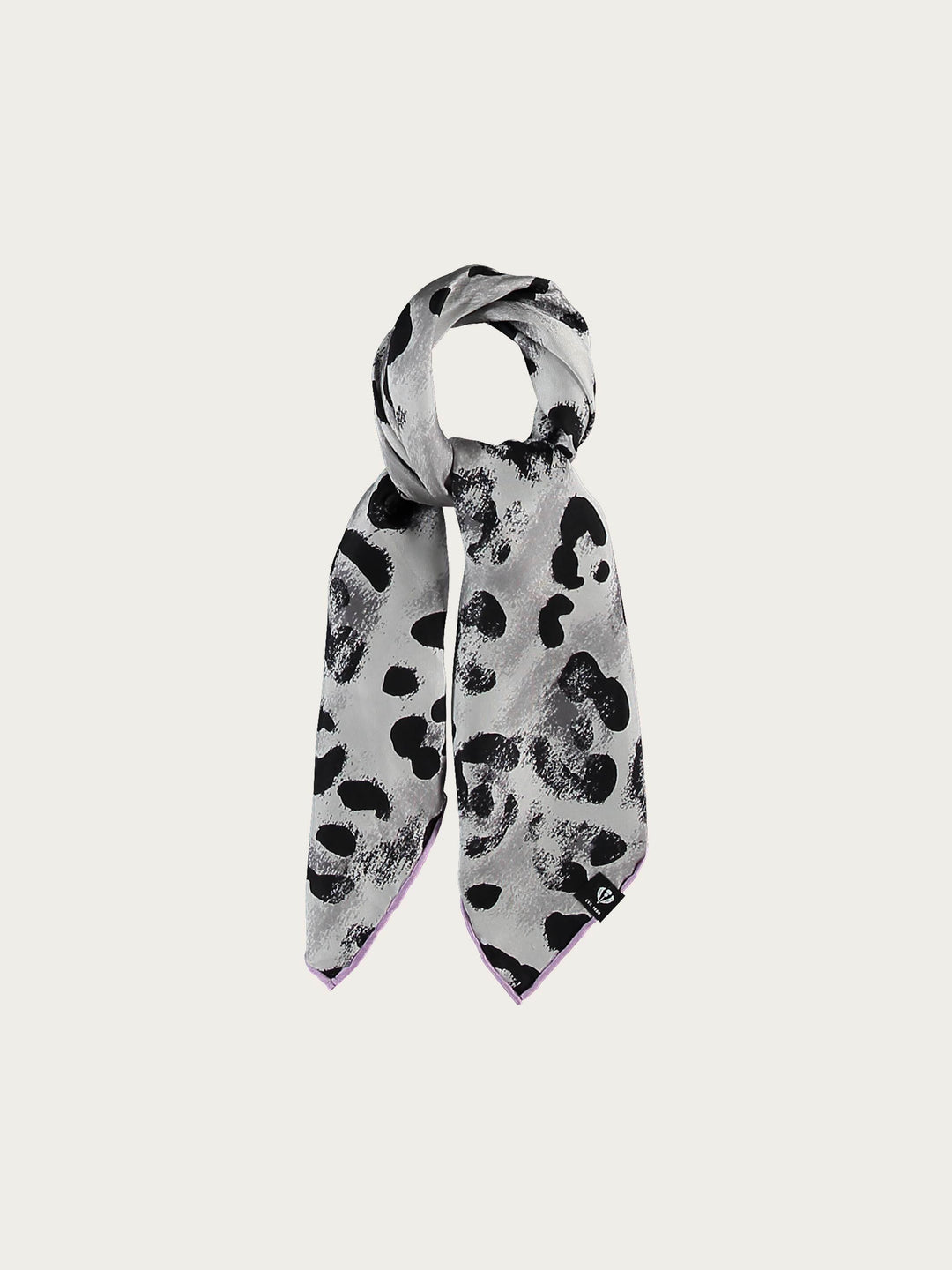 Nickituch aus reiner Seide mit Animal Print