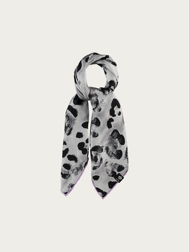 Nickituch aus reiner Seide mit Animal Print